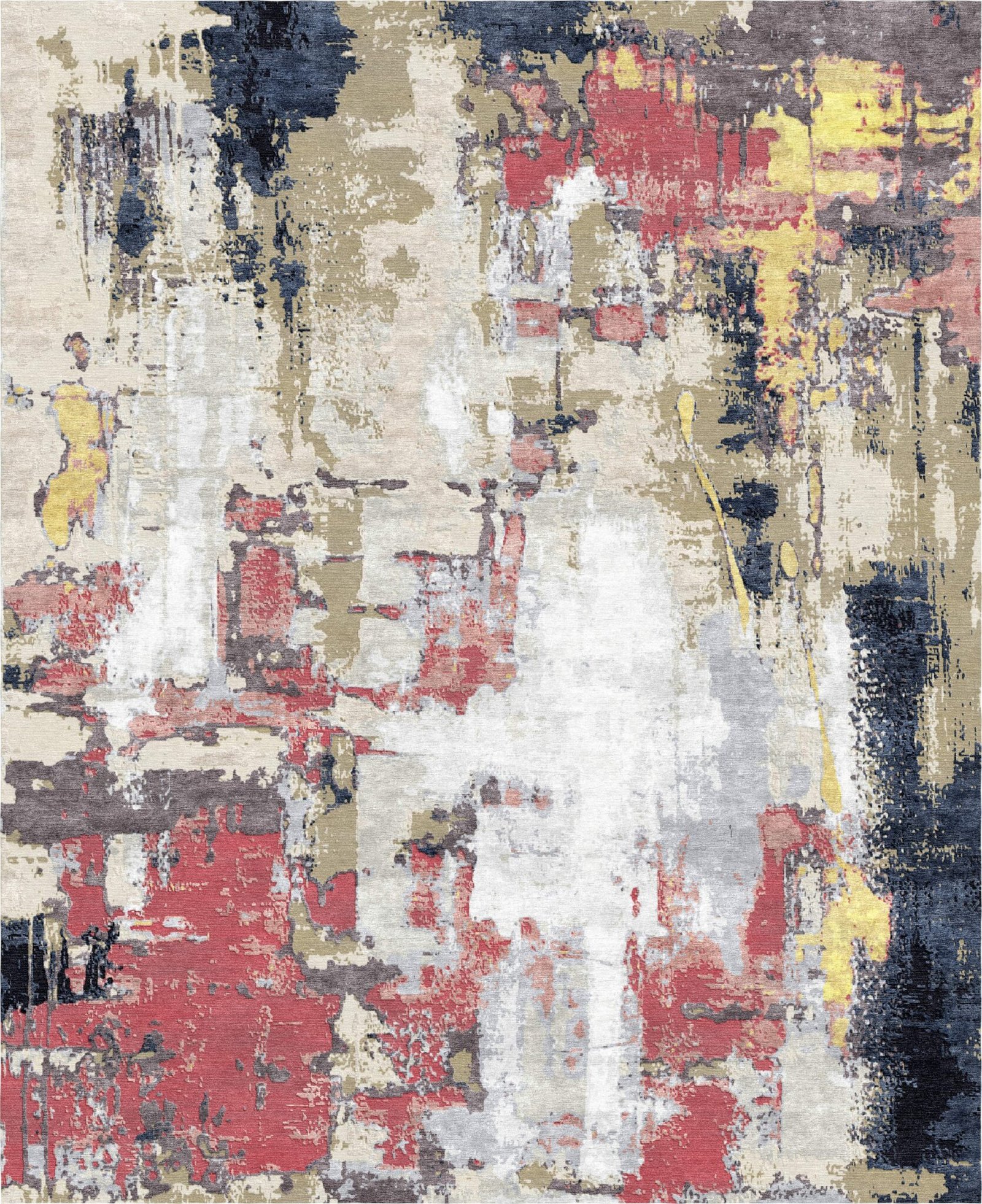 Urban Patina Abstract Rug