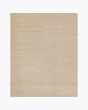 Beige hand knotted rug