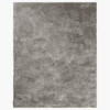 Taupe Moroccan silk rug