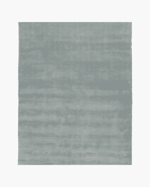 Light blue New Zealand wool rug