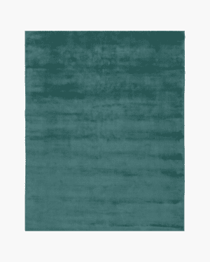 Teal New Zealand wool rug