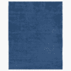 Navy New Zealand wool rug