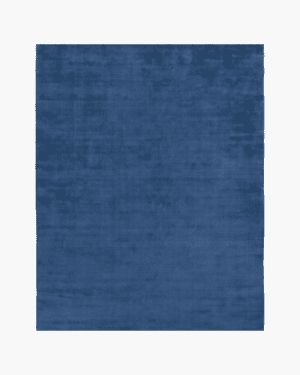 Navy New Zealand wool rug