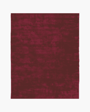 Burgundy New Zealand wool rug