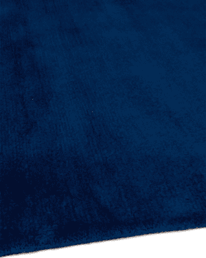 Blue mohair hand knotted rug