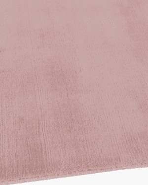 Blush pink New Zealand wool rug