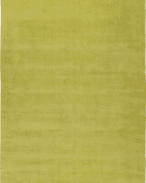 Chartreuse New Zealand wool rug
