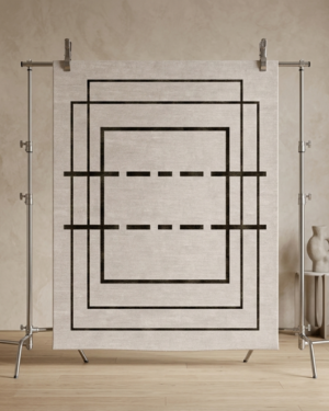 Linear Frame Rug
