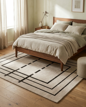 Linear Frame Rug